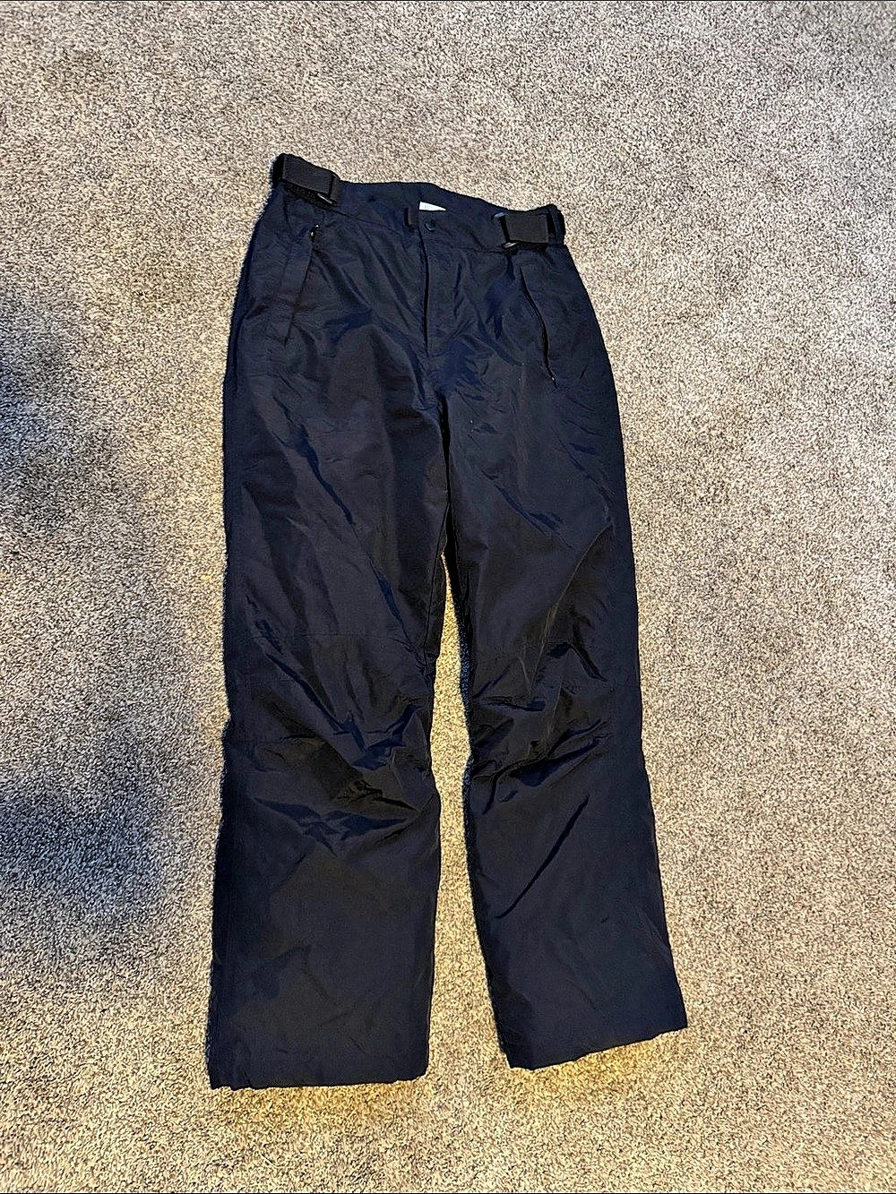 Lands' End Women's Black Ski Snow Pants Size 10 Like New